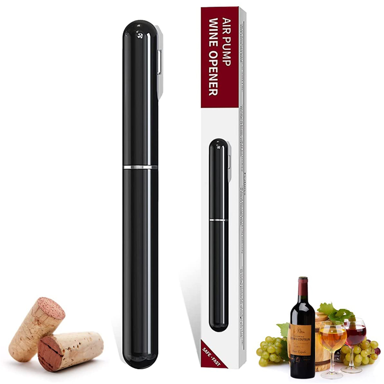 2 In 1 Air Pressure Wine Opener with Foil Cutter