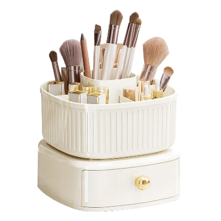 Mitkä suunnittelun perusperiaatteet tekevät kosmeettisista järjestäjistä toimivia, turvallisia ja mukautuvia erilaisiin skenaarioihin?