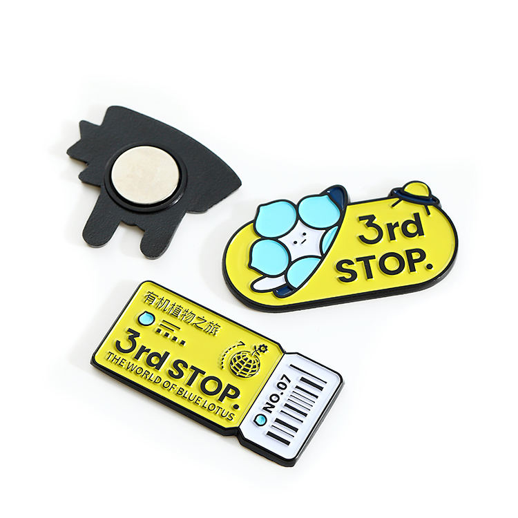 3D Usa Söpö matkamuisto kohokuvioitu mukautettu metallijääkaappimagneetti