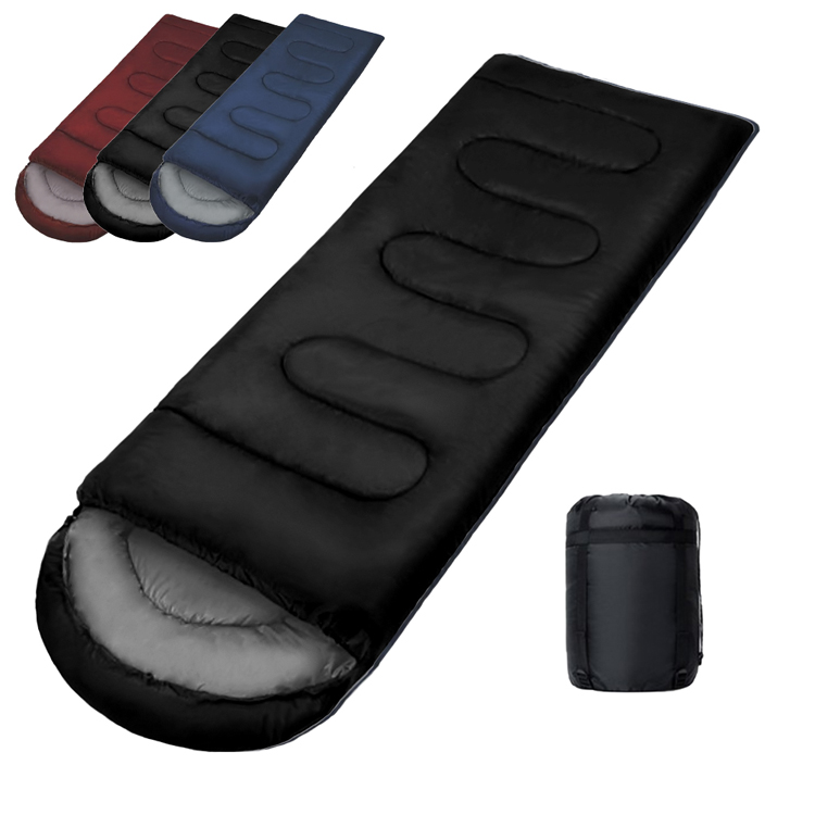 4 vuodenajan ulkokäyttöön vedenpitävä kirjekuorityyppinen makuupussi