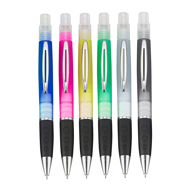 6 Pack Stylus Ballpoint hajusteiden spraypullokynä