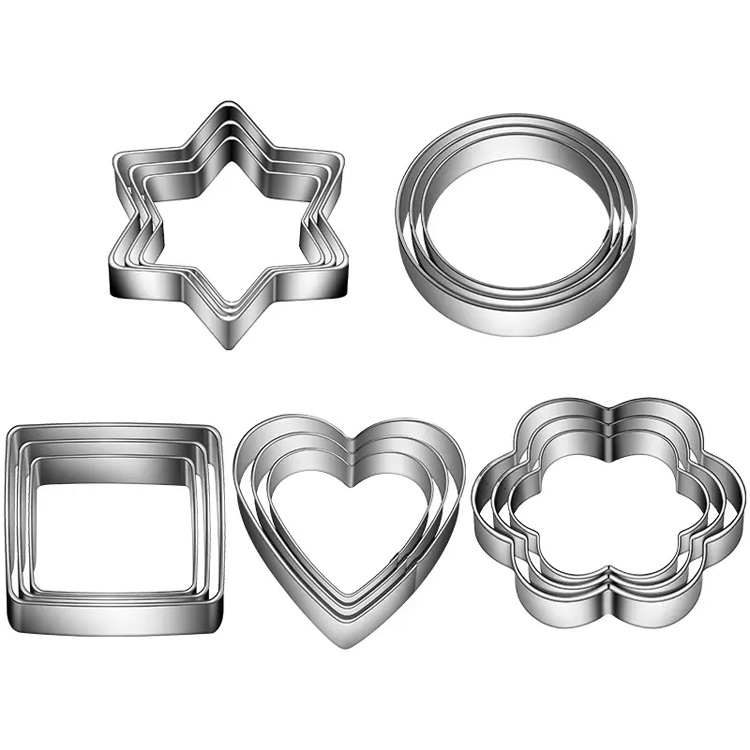 Cookie Cutters muotoilee leipomisarjan keksikeksejäleikkureita