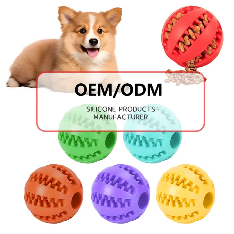 OEM/ODM kestävä kuuma myynti räätälöity kumi lemmikkieläinten lelut