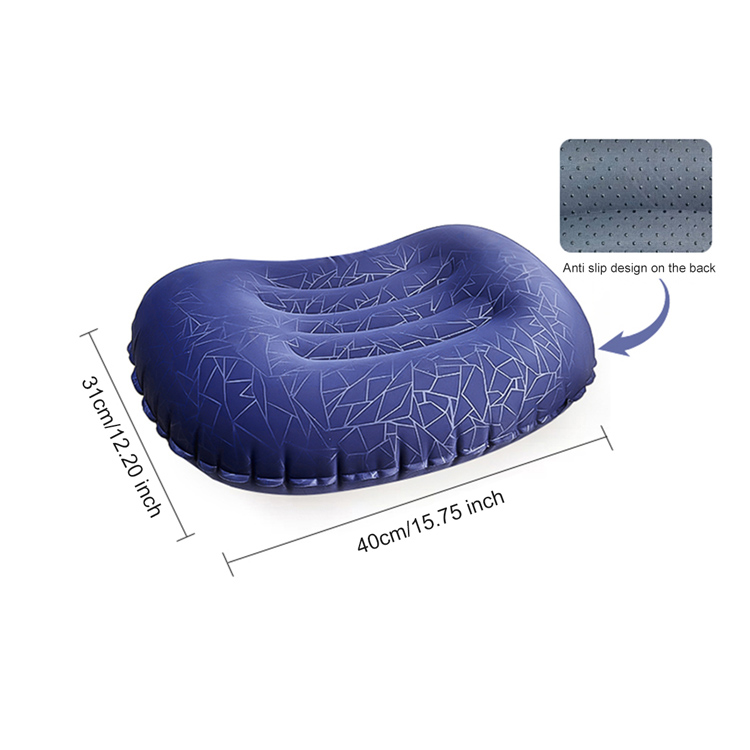 Sleeping Gear mukava Crescent liukumaton matkatyyny