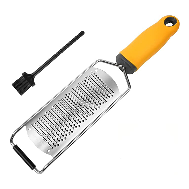 Ruostumattomasta teräksestä valmistettu keittiöjuustoraastin Lemon Zester