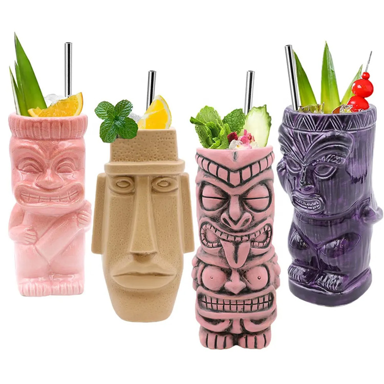 Tukkumyynti korkealaatuiset käsintehtyjä hauskoja Hawaii Glass -kuppeja